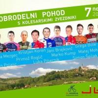 S kolesarji na pohod za dober namen!