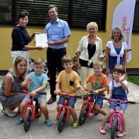 Pridobili smo certifikat Kolesarju prijazni