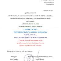 Obratovanje enot med prazničnimi dnevi
