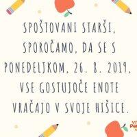 Odprtje vseh naših hišic