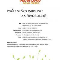 Počitniško varstvo za prvošolčke