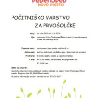 POČITNIŠKO VARSTVO PRVOŠOLČKOV